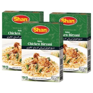 Shan Malay Chicken Biryani 3 Pieces 60G Offer