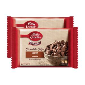 Betty Crocker Milk Chocolate Chips 200 Gr Pack Of 2
