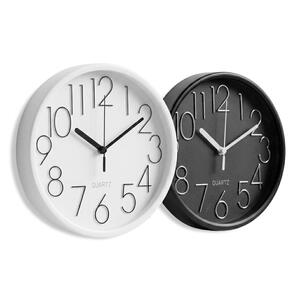 Wall Clock -20Cm, White/ Black