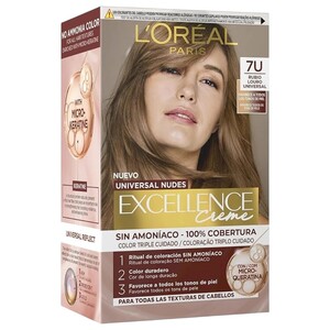 L'oreal Excellence Hair Color Cream Universal Blonde 7U