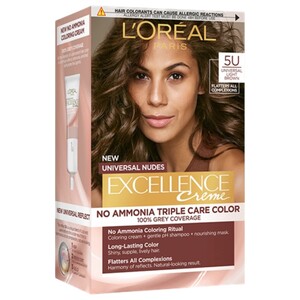 L'oreal Excellence Hair Color Cream Universal Light Brown 5U