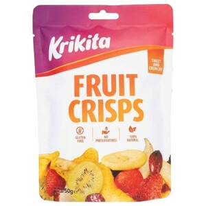 Krikita Fruit Crisps 50G