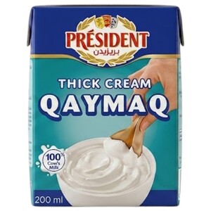 Président Thick Cream Qaymaq 200Ml