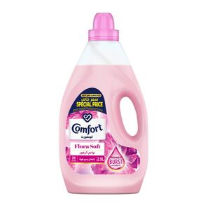 Comfort Fabric Softener Pink Flora Soft, 2.9 L