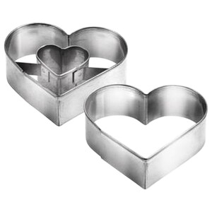 Tescoma Shortcake Cutters Heart 2 Pieces