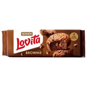 Roshen Lovita Brownie Dark Cocoa 152G