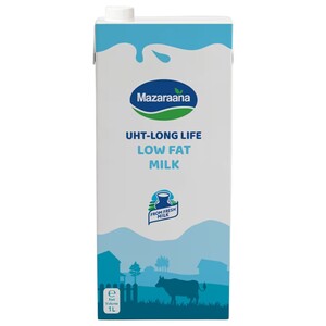 Mazaraana Uht Milk Low Fat 1L