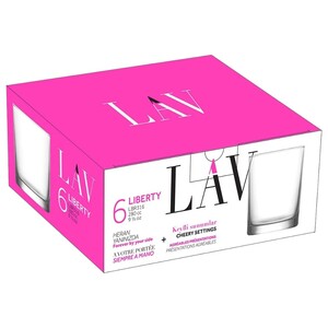 Lav Liberty Short Juice Cups 280Ml 6 Pieces