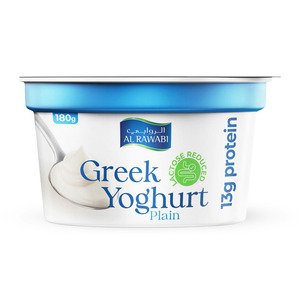 Al Rawabi Greek Yoghurt Plain 180G