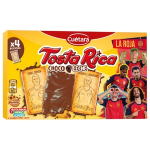 Cuétara Tosta Rica Biscuits Choco Leche 4 Pieces 140G