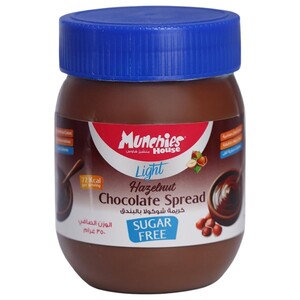 Munchies Hazelnut Chocolate Spread Sugar Free 350G