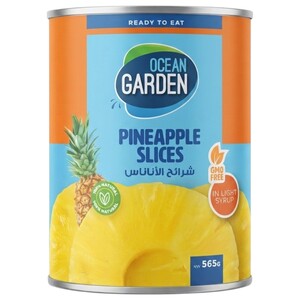 Ocean Garden Pineapple Slices In Light Syrup 565G