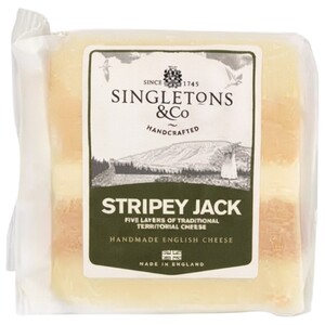 Singletons & Co English Cheese Stripey Jack 200G