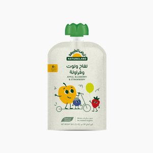 Natureland Apple Blueberry Strawberry 100Gm