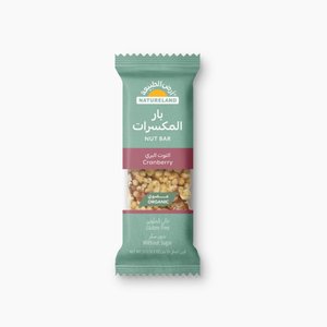 Natureland Nut Bar Cranberry 25Gm