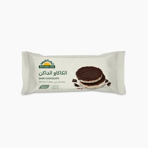 Natureland Mini Rice Cake With Dark Chocolate 16Gm