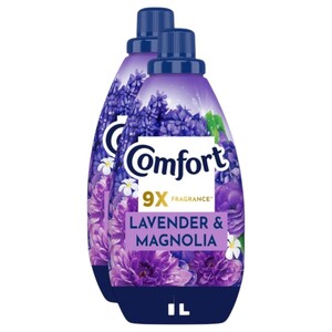 Comfort Concentrate Fabric Softener Lavender & Magnolia 1L X2