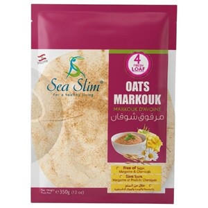 Sea Slim Oats Markouk Free Of Sugar 4 Pieces 350G