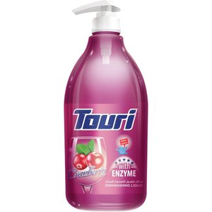 Touri Dishwash Cranberry Pump 1500Ml