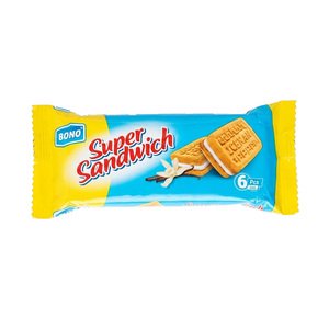 Bono Biscuit Super Sandwich Milk 36G 6Pcs