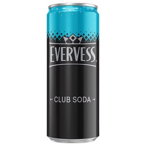 Evervess Club Soda Zero Sugar 250Ml