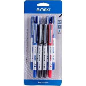 Maxi Roller Pen 0.7Mm 8'S