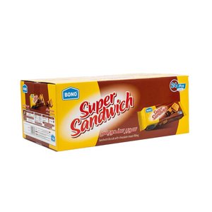 Bono Biscuit Super Sandwich Choco 36G 6 Pieces