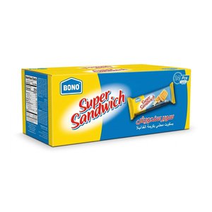 Bono Biscuit Super Sandwich Milk 36G 6 Pieces