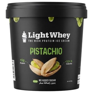 Light Whey Protein Ice Cream Pistachio No Added Sugar 100Ml
