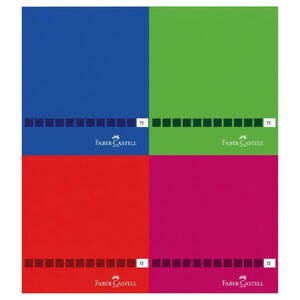Faber Castell University Book A5 Squared 72 Sheets 90G