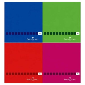Faber Castell Universal Book A5 Squared 96 Sheets 80G