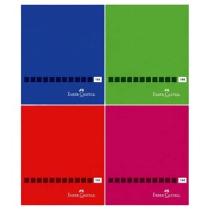 Faber Castell Universal Book A5 Squared 144 Sheets 80G