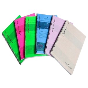 Faber Castell Signature Notebook Polypropylene A4 Squared 144 Sheets 80G