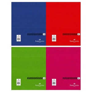 Faber Castell Stitch Notebook A4 96 Sheets Squared 70G