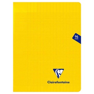 Clairefontaine Mimesys Notebook Yellow 17 X 22Cm 96 Pages 90G