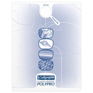 Clairefontaine Calligraphe Ligne 8000 Polypro Stapled Drawing Notebook 17 X 22Cm 32 Pages 90G