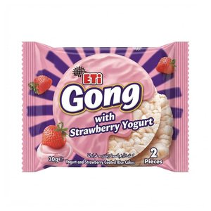 Rice Cake Gong Coated Strawberry 30G