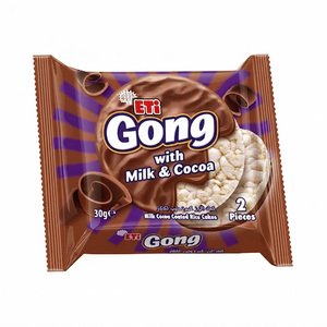 Eti Gong Rice Cake Coated Milk & Cocoa 30G
