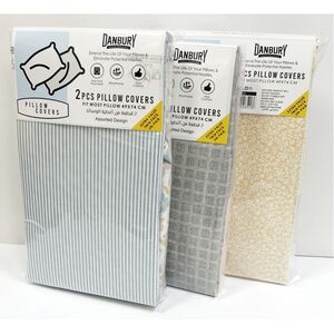 Danbury Pillow Covers 49 X 74 Cm 2 Pcs Assorted