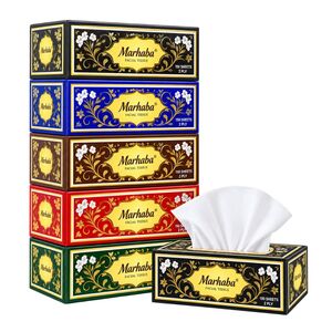 Marhaba Facial Tissue 2 Ply 150 Sheets Pack Of 5