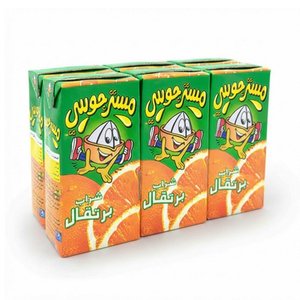 Mr Juicy Juice Orange 180Ml X6