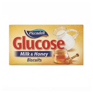 Piccadeli Glucose Biscuit Milk & Honey 40G X12