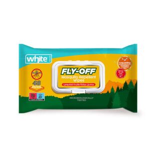 White Wet Wipes Fly Off 48 Sheets