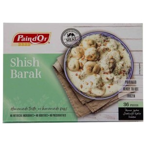 Pain D'or Frozen Shish Barak 36 Pieces 270G