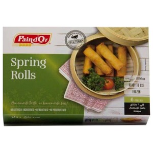 Pain D'or Frozen Spring Rolls 6 Pieces
