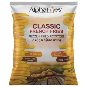 Alphafries Frozen Classic French Fries 900G