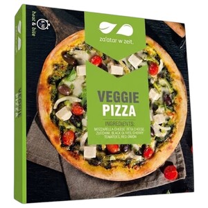 Zaatar W Zeit Frozen Veggie Pizza 500G