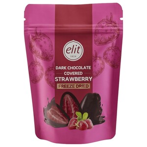 Elit Freeze Dried Dark Chocolate Covered Strawberry 80G