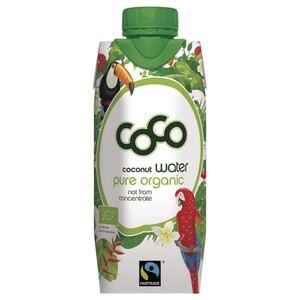 Fairtrade Green Coco Coconut Water Bio Organic 330Ml