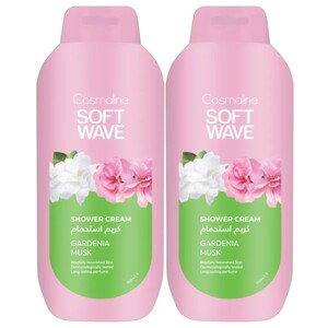 Cosmaline Soft Wave Shower Cream Gardenia Musk 650Ml -15% Off
